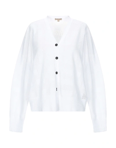 Burberry Cardigan In White