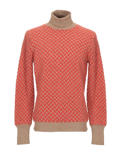 Drumohr Turtlenecks In Orange