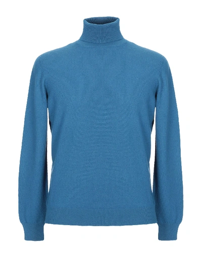 Drumohr Turtleneck In Pastel Blue