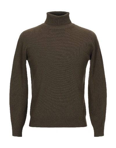 Drumohr Turtleneck In Military Green