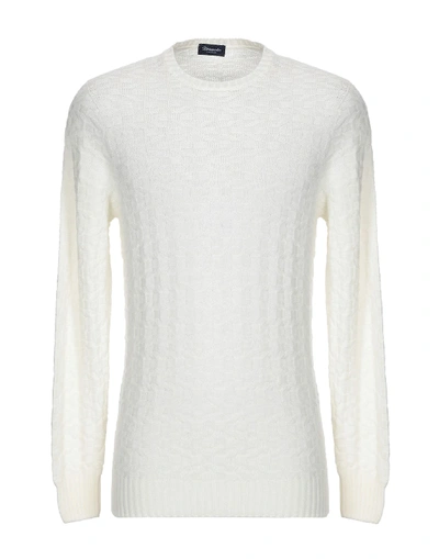 Drumohr Sweater In Ivory