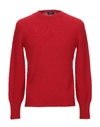 Drumohr Sweaters In Red