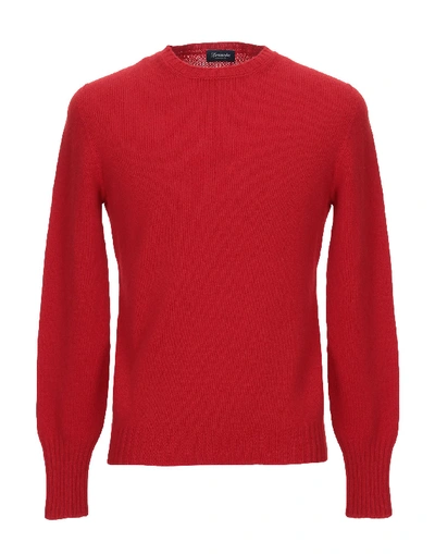 Drumohr Sweaters In Red