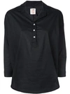 A Shirt Thing Classic Tunic Blouse In Black