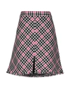 Moschino Midi Skirts In Fuchsia