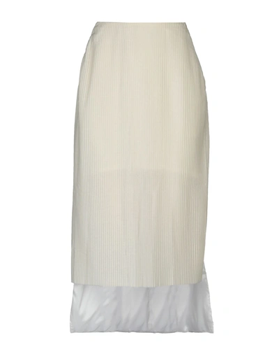 Aalto Midi Skirts In Ivory