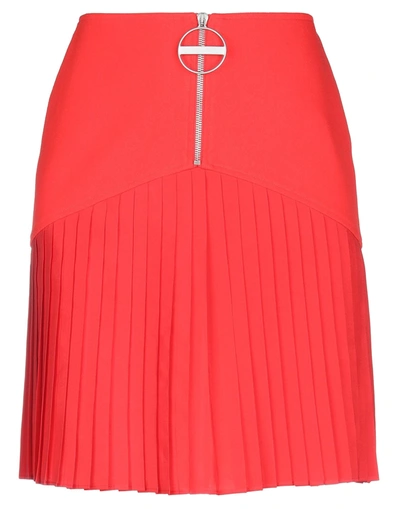 Givenchy Midi Skirts In Red