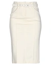 Jucca Midi Skirts In White