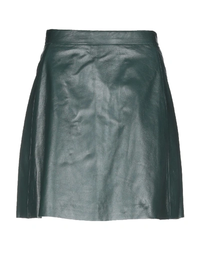 Muubaa Knee Length Skirt In Dark Green