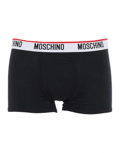 Moschino Boxers In Black