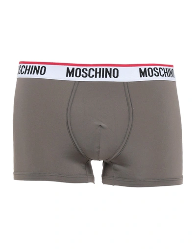 Moschino Boxers In Khaki