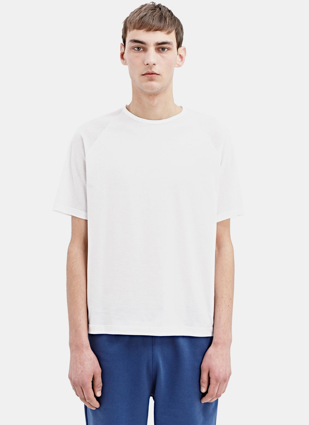 Sunspel Sunspel Men's Raglan T-shirt From Ss15 In White | ModeSens