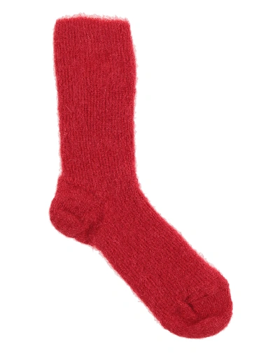Alexander Mcqueen Socks & Tights In Red