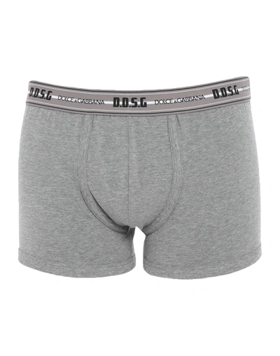 Dolce & Gabbana Boxer In Grey