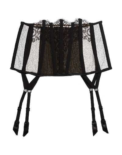 La Perla Garter Belt In Black