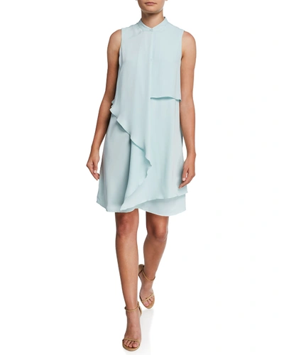 Nanette Lepore Nanette Tiered Shift Dress In Mint Gala | ModeSens