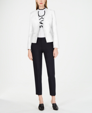 calvin klein white blazer