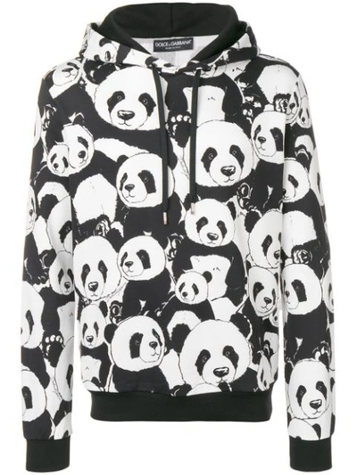 Dolce & Gabbana Panda Printed Bomber Jacket In Multi
