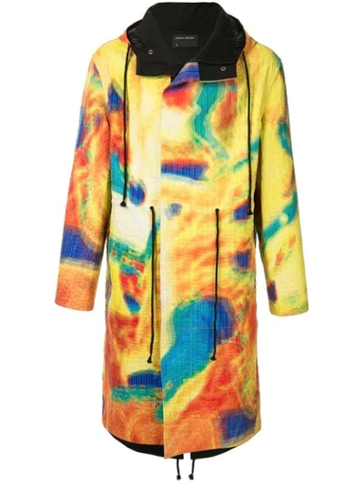 Craig Green Hooded Raincoat In Multicolour