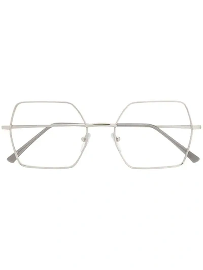 Epos Oversized Square Frame Glasses