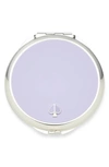 Kate Spade Compact Mirror In Lilac W/ Gold