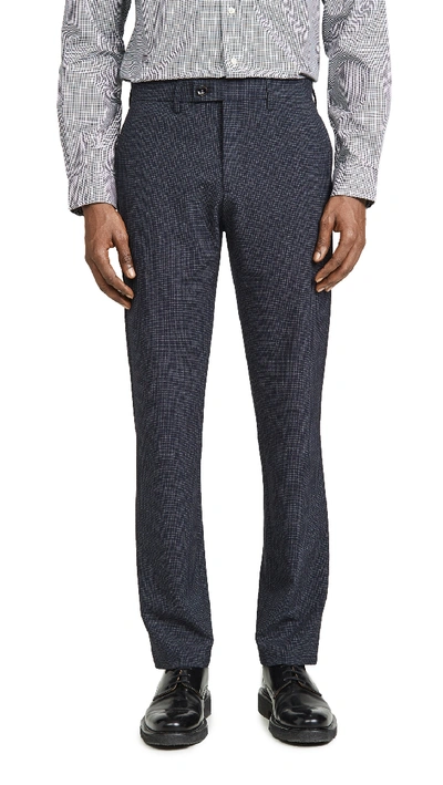 Ted Baker Grovtro Trousers In Navy