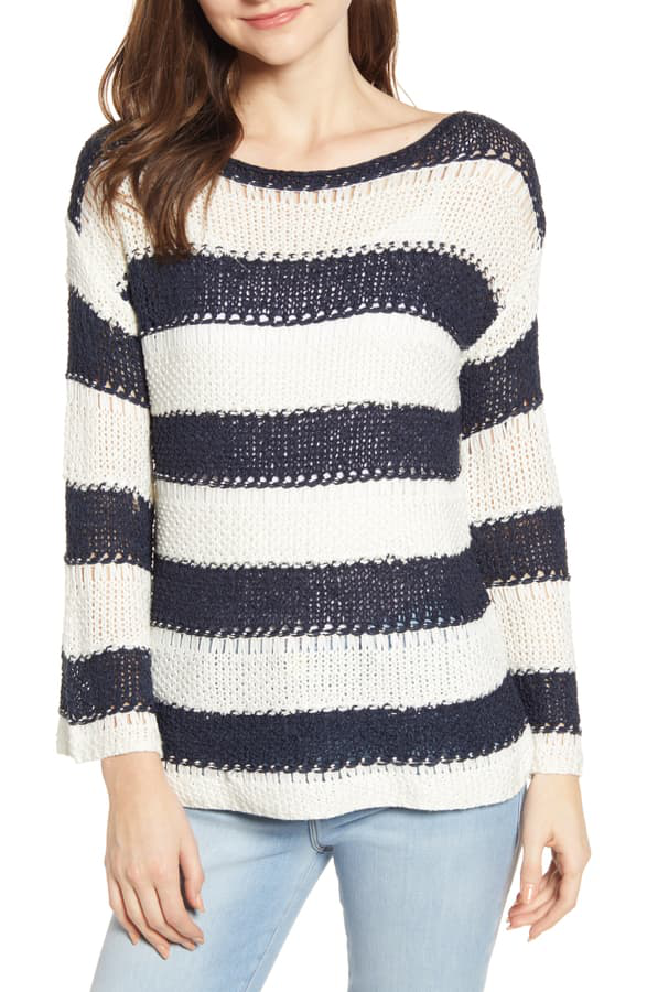 + Young Tape Yarn Desert Sweater In Midnight Blue ModeSens