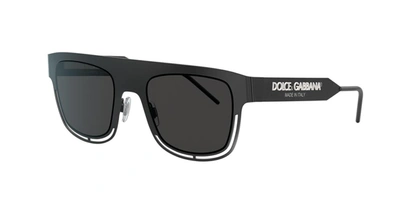 Dolce & Gabbana Dolce And Gabbana Man  Dg2232 In Grey-black