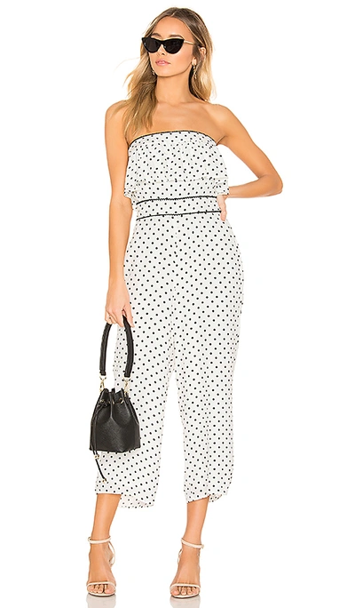 Lovers & Friends Carver Jumpsuit In Black & White