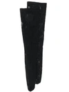 Gucci Lace Knee-high Socks  In 1000 Nero