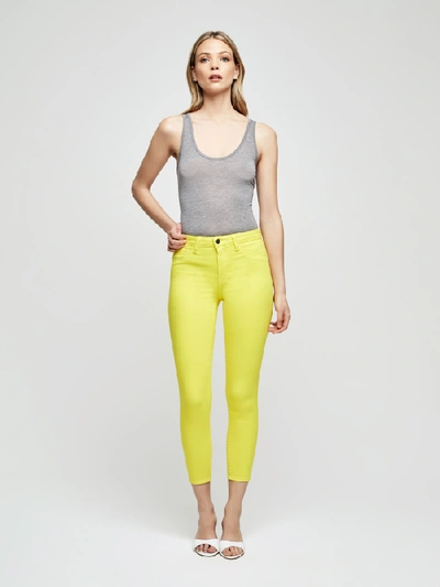 L Agence Margot Jean In Pop Yellow