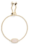 Kendra Scott Elaina Bracelet In Iridescent Drusy/ Gold