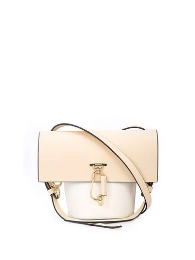 Zac Zac Posen Mini 'belay' Schultertasche - Weiss In White