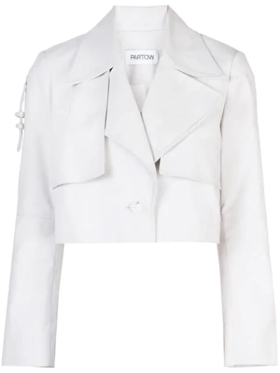 Partow Bailey Jacket In White