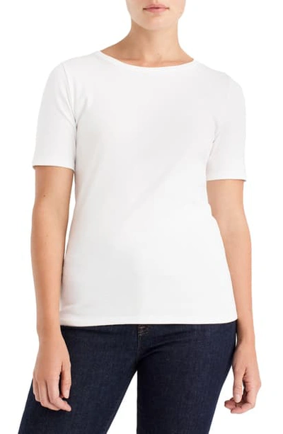 Jcrew New Perfect Fit Tee In White