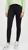 Spanx Look At Me Now Stretch-jersey Leggings In Very Black