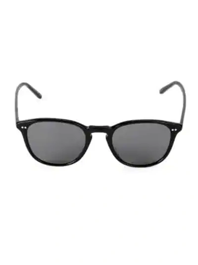 Oliver Peoples Forman 51mm Square Sunglasses In Black