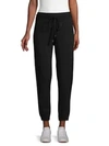 Oscar De La Renta Sequined Jogging Pants In Black