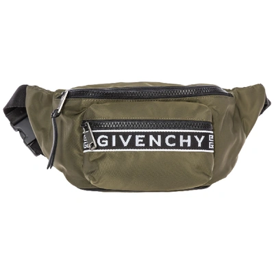 Givenchy Men's Belt Bum Bag Hip Pouch  4g In Green