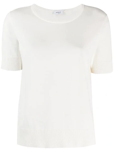 Akris Punto Patterned T-shirt In Neutrals