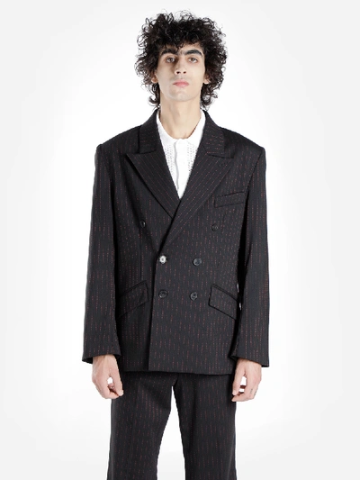 ERNEST W.BAKER】stripe tailored jacket Ernest W. Baker Suit