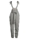 Innika Choo Fava Rutfrend Overalls In Charcoal