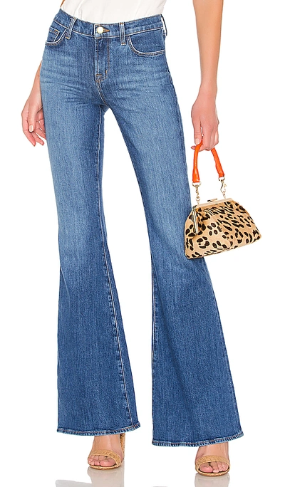 J Brand Valentina Flared Jeans In Endeavor