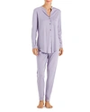 Hanro Pure Essence Pajama Set In Soft Lilac