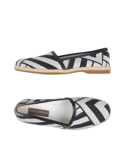 Dolce & Gabbana Espadrilles In Black