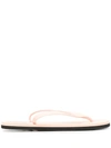 Ecoalf Rosewood Flip Flops In Pink