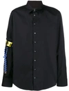 Dsquared2 Logo Patch Shirt - Black