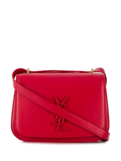 Saint Laurent Spontini Satchel Bag In Red