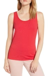 Nic + Zoe 'perfect' Tank In Cosmo Red