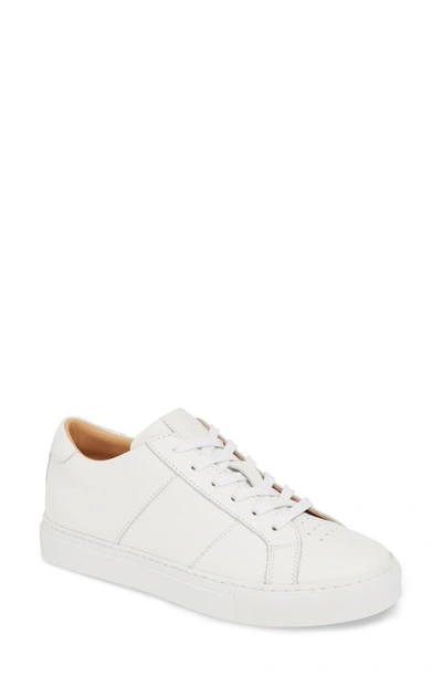 Greats Royale Leather Sneakers In White Leather